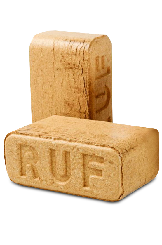 Brykiet drzewny w kostkach RUF